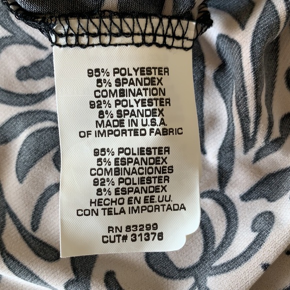 BLUE SAGE floral dress size L - Picture 6 of 6